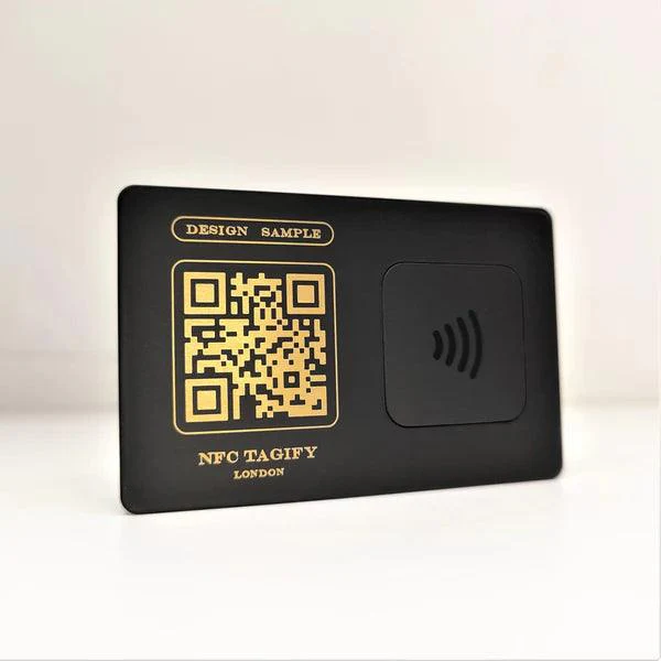 Home nfc qr code metla business card